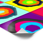 cirkels patroon perfect poster (Hoek)