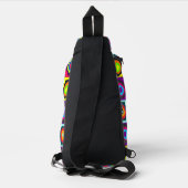 cirkels patroon sling bag (Achterkant)