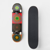 cirkels persoonlijk skateboard (Voorkant)