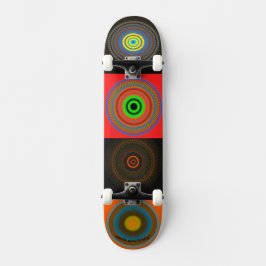 cirkels persoonlijk skateboard