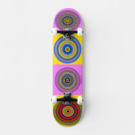 cirkels persoonlijk skateboard
