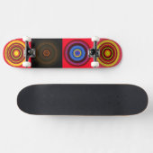 cirkels persoonlijk skateboard (Horizontaal)