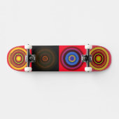 cirkels persoonlijk skateboard (Horizontaal)