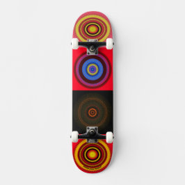cirkels persoonlijk skateboard