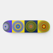 cirkels persoonlijk skateboard (Horizontaal)
