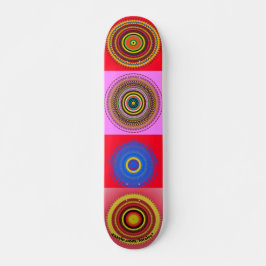cirkels persoonlijk skateboard