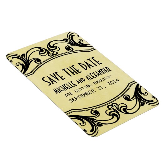  cirkels sparen de Magnetdatum, Geel Magneet (Rechterzijde)