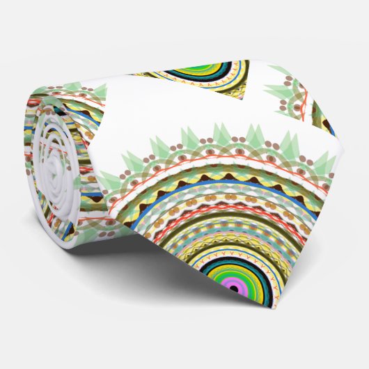 cirkels stropdas (Opgerold)