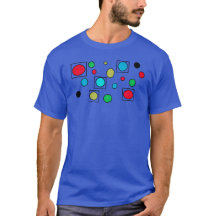 cirkels t-shirt met dalDesign (s-5xl)