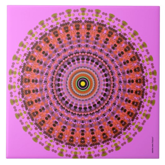 Cirkels Tegeltje (Voorkant)