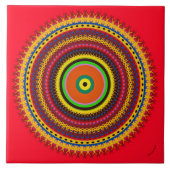 cirkels tegeltje (Voorkant)