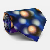 Cirkels tekenen die eruitzien als bollen of gaten stropdas (Opgerold)