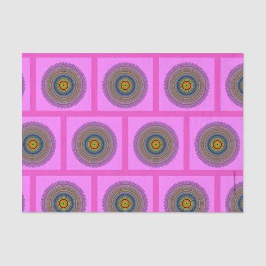 cirkels tissuepapier (Voorkant)