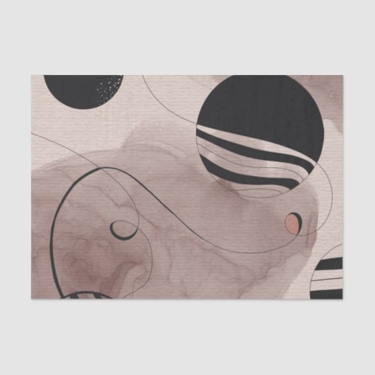 cirkels tissuepapier (Voorkant)