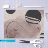 cirkels tissuepapier (Craft)