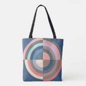 cirkels tote bag (Achterkant)