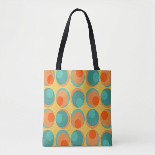 cirkels tote bag (Voorkant)