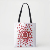 cirkels tote bag (Voorkant)