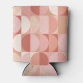 Cirkels uit het midden van de eeuw: modern geometr blikjeskoeler (Voorkant)