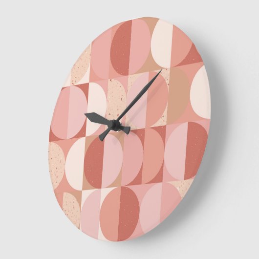 Cirkels uit het midden van de eeuw: modern geometr grote klok (Hoek)