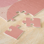 Cirkels uit het midden van de eeuw: modern geometr legpuzzel (Zijkant)
