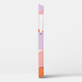 Cirkels uit het midden van de eeuw Strepen: geomet Case-Mate iPhone Case (Achterkant / Links)