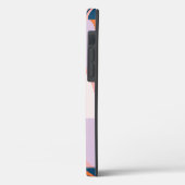 Cirkels uit het midden van de eeuw Strepen: geomet Case-Mate iPhone Case (Achterkant / Links)