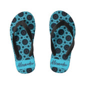 Cirkels van Aqua Harmony Kinder Teenslippers (Voetbed)