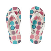 Cirkels van de Horizon 3 Kinder Teenslippers (Voetbed)