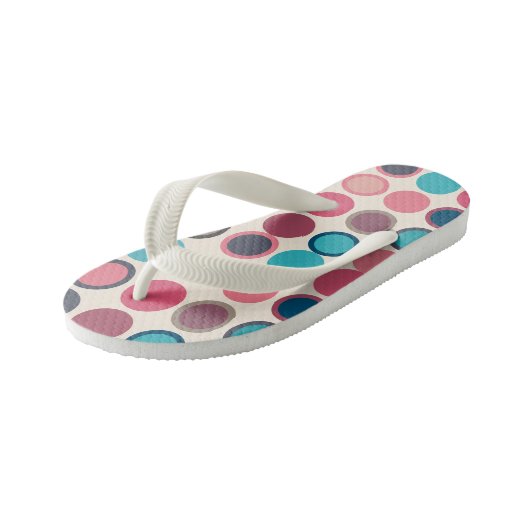 Cirkels van de Horizon 3 Kinder Teenslippers (Schuin)