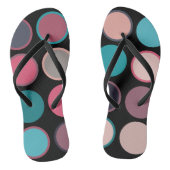 Cirkels van de Horizon 3  Teenslippers (Voetbed)