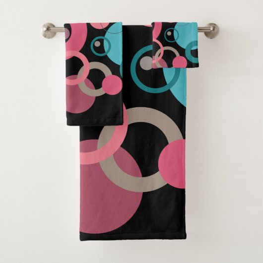 cirkels van de horizon bad handdoek (Insitu)