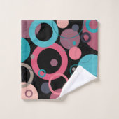 cirkels van de horizon bad handdoek (Wasdoekje)