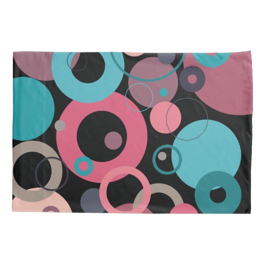 cirkels van de horizon kussensloop (Achterkant)