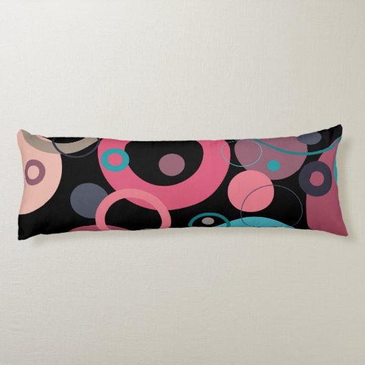 cirkels van de horizon lichaamskussen (Achterkant)