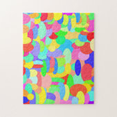 Cirkels van de kleurenpuzzel legpuzzel (Verticaal)