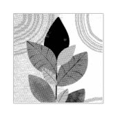 Cirkels van gebladerte Natuur Botanisch Scrapbooki Rubberstempel (Afrduk)