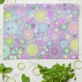 Cirkels van het leven theedoek (Gevouwen)