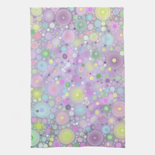 Cirkels van het leven theedoek (Verticaal)