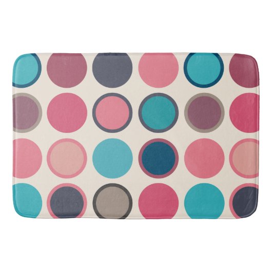 Cirkels van Horizon 3 Badmat (Voorkant)