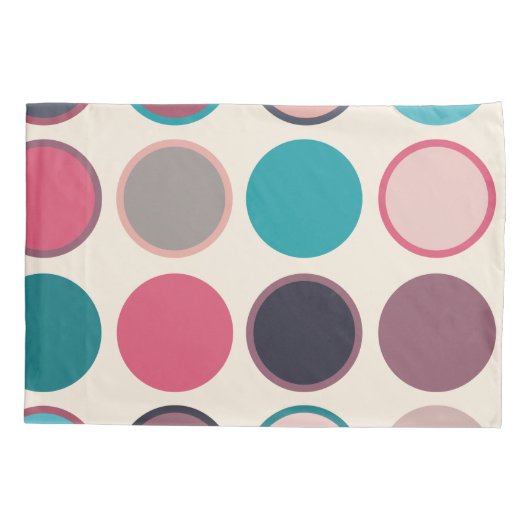 Cirkels van Horizon 3 Kussensloop (Achterkant)