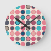 Cirkels van Horizon 3 Ronde Klok (Voorkant)