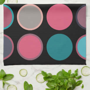 Cirkels van Horizon 3 Theedoek