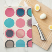 Cirkels van Horizon 3 Theedoek (Quarter Fold)