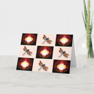 Cirkels van libellen kaart