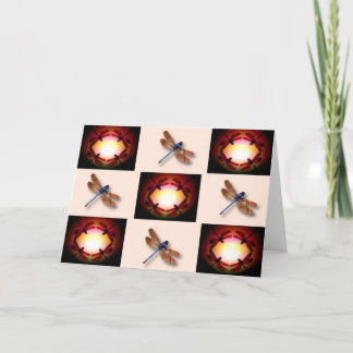 Cirkels van libellen kaart