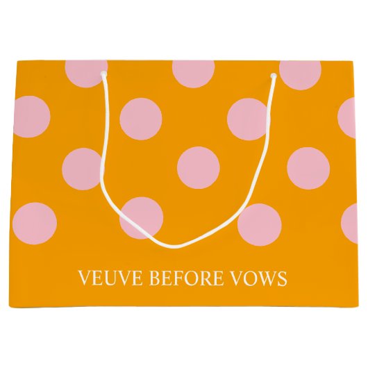 Cirkels - Veuve voor geloftenGift Bag Groot Cadeauzakje (Voorkant)