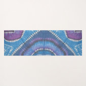 Cirkels & Vierkantjes Tie Dye Yogamat (Achterkant (horizontaal))