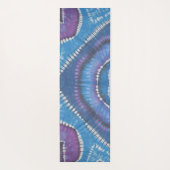 Cirkels & Vierkantjes Tie Dye Yogamat (Achterkant)