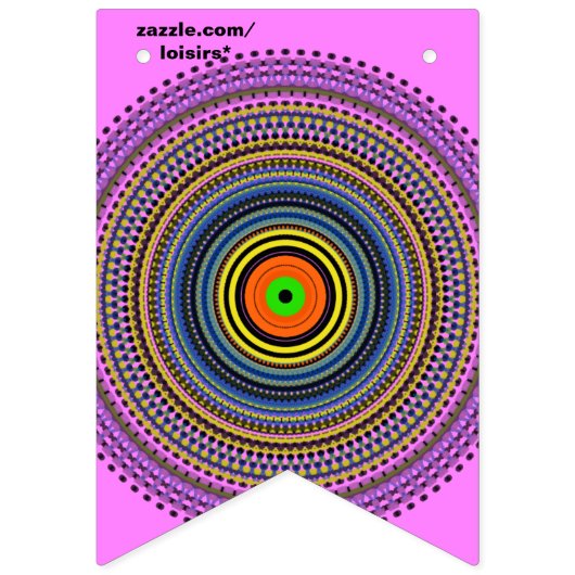 cirkels vlaggetjes (Eerste vlag)